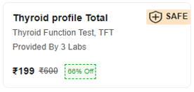 Thyroid profile Total